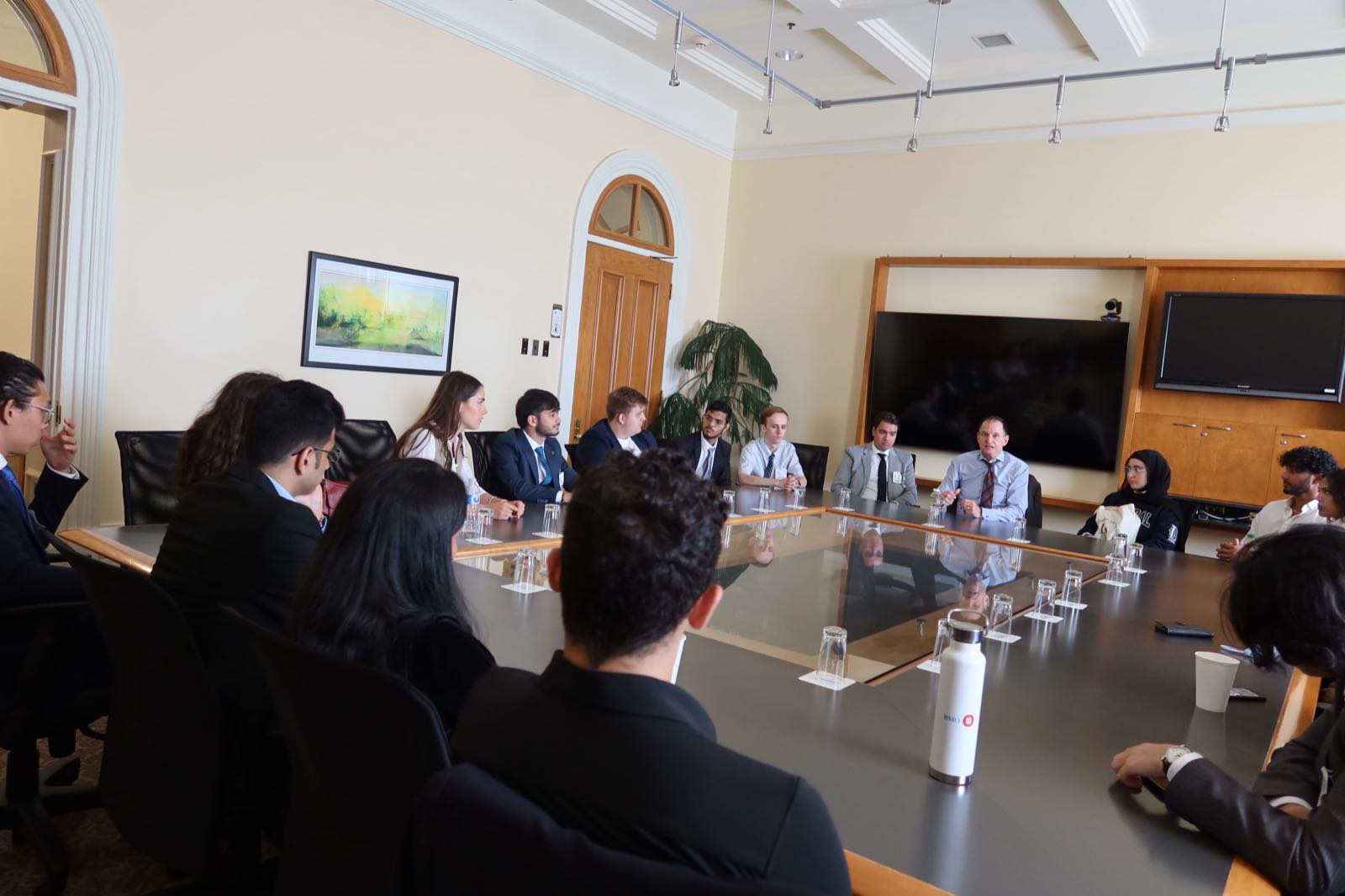 Meeting with Finance Minister Eric Girard